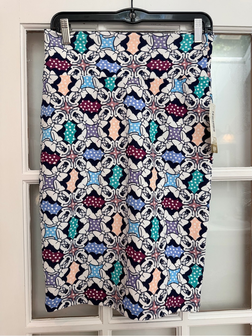 LuLaRoe Disney Collection Minnie Mouse Polka Dot Cassie Pencil Skirt Size S NWT